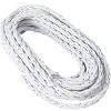White fabric cable
