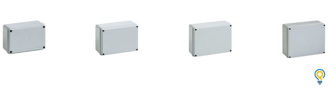 Wall-mounted electrical junction boxes