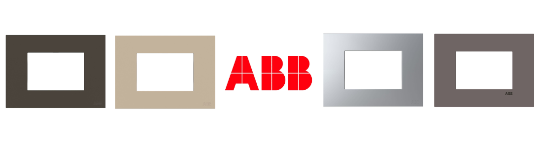 ABB Zenit placche 3 moduli
