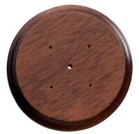 C'era Una Volta - small rosette in walnut wood