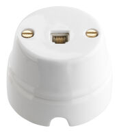 Elite - porcelain telephone socket