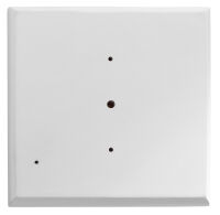 C'era Una Volta - white wooden rectangle rosette