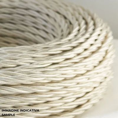 Ivory silk braided cable TV - SAT