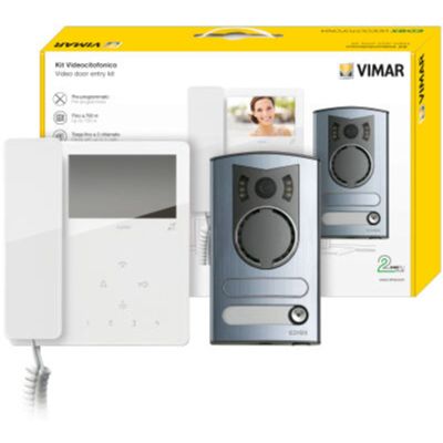 Vimar 7549/M 2Fili - kit video Serie TAB - Targa 1300