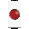 LivingLight White - red indicator lamp holder