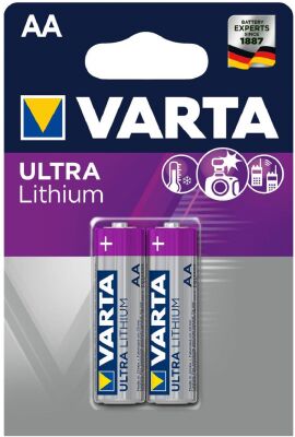 ULTRA Lithium 1.5V lithium stylus battery - Blister of 2 pieces