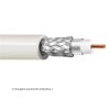 ITC SAD39BI - Cable coaxial TV SAT blanco 5mm - 100m