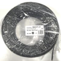 H03VV-F 3G0.75 cable negro - 100m