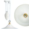 Lustre plafonnier Godet or rigo Ø280