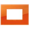 Vimar 19653.63 Arke - 3-module orange plate