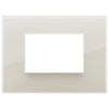 Vimar 19653.67 Arke - 3-module ivory plate