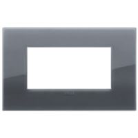 Vimar 19654.61 Arke - 4-module smoky gray cover plate