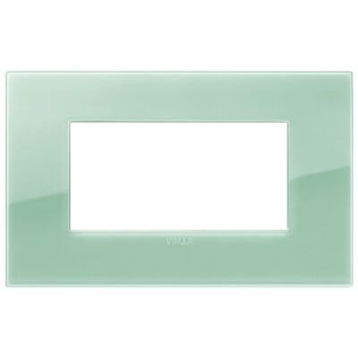 Vimar 19654.65 Arke - 4-module sage plate