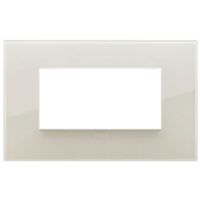 Vimar 19654.67 Arke - 4-module ivory plate