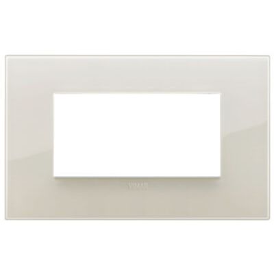 Vimar 19654.67 Arke - 4-module ivory plate