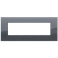 Vimar 19657.61 Arke - 7-module smoky gray cover plate