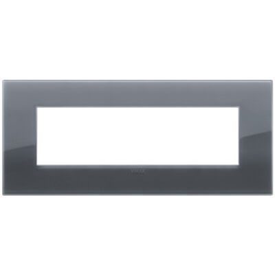 Vimar 19657.61 Arke - 7-module smoky gray cover plate