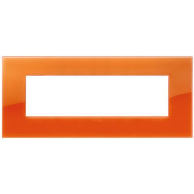 Vimar 19657.63 Arke - Placa naranja 7 módulos