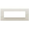 Vimar 19657.67 Arke - 7-module ivory plate