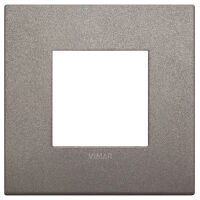 Arke - Placa Classic Metal-Color de metal 2 plazas en titanio mate