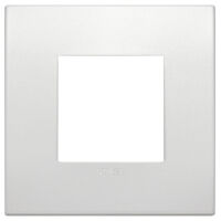 Arke - Placa Classic Metal-Color de metal 2 plazas, perla mate