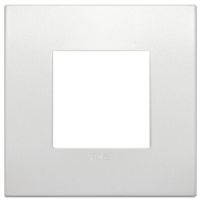 Arke - Placa Classic Metal-Color de metal 2 plazas, perla mate