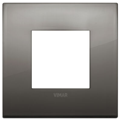 Arke - Classic Metal-Elite plate in black chrome metal 2 places