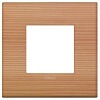 Arke - Placa Classic Wood de madera de alerce para 2 personas