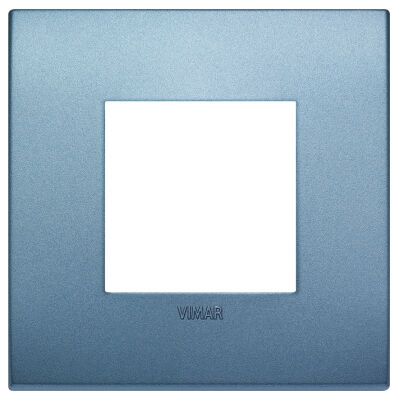 Arke - Classic Color-Tech plaque in technopolymer 2 places matt blue