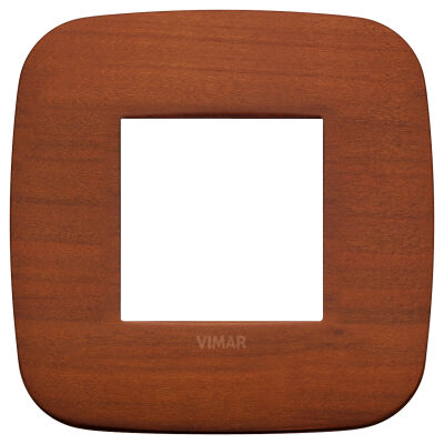 Arke - Round Wood plaque in cherry wood for 2 people