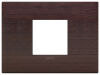 Arke - Placa Classic Wood en madera de wengué con 2 plazas centrales