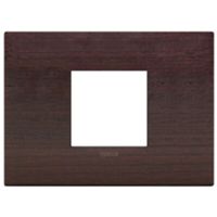 Arke - Classic Wood plaque in wenge wood with 2 central places
