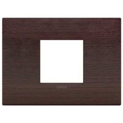 Arke - Placa Classic Wood en madera de wengué con 2 plazas centrales