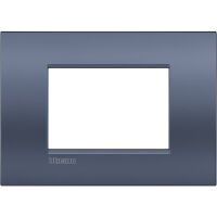 LivingLight Air - Moon blue 3-seater Soft metal plate