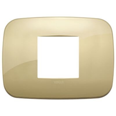 Arke - Round Metal-Elite metal plaque with 2 gold central places