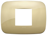 Arke - Round Metal-Elite metal plaque with 2 gold central places