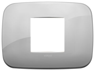 Arke - Round Metal-Elite metal plate with 2 central chrome places