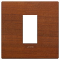 Arke - Plaque Classic Wood en merisier pour 1 place