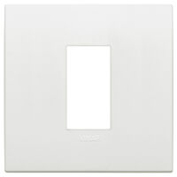 Arke - Classic Tecno-basic plate in technopolymer 1 white place