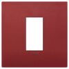 Arke - Classic Color-Tech plate in technopolymer 1 place matt red