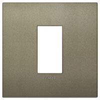 Arke - Classic Color-Tech plate in technopolymer 1 place matt green