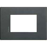 BTicino HW4803XN Axolute Air - Placa eclipse de 3 módulos