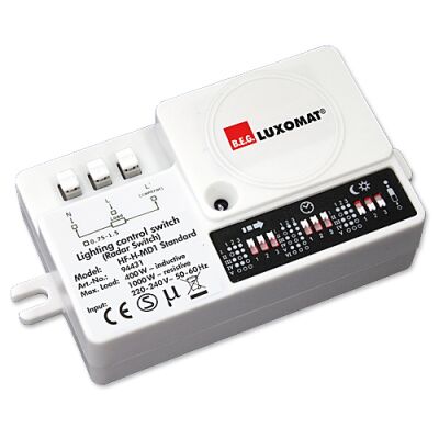 Détecteur de mouvement à micro-ondes pour éclairage Luxomat