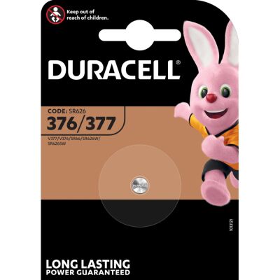 Duracell D377 - batería de óxido de plata 376/377 1.55V