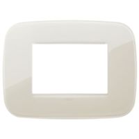 Vimar 19683.67 Arke - 3-module ivory plate
