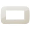 Vimar 19684.67 Arke - 4-module ivory plate