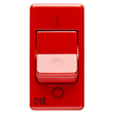 Sistema - Disyuntor rojo 1P+N 16A