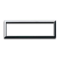 Series 44 - chrome frame for Personal 44 and Zama 44 7-seater plate