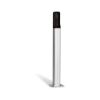 Colonne PVC argenté 0,5m pour photocellule Came DIR