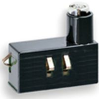 Eikon Arke Plana - Luz de advertencia precableada LED 110 - 250V 0,5W ámbar
